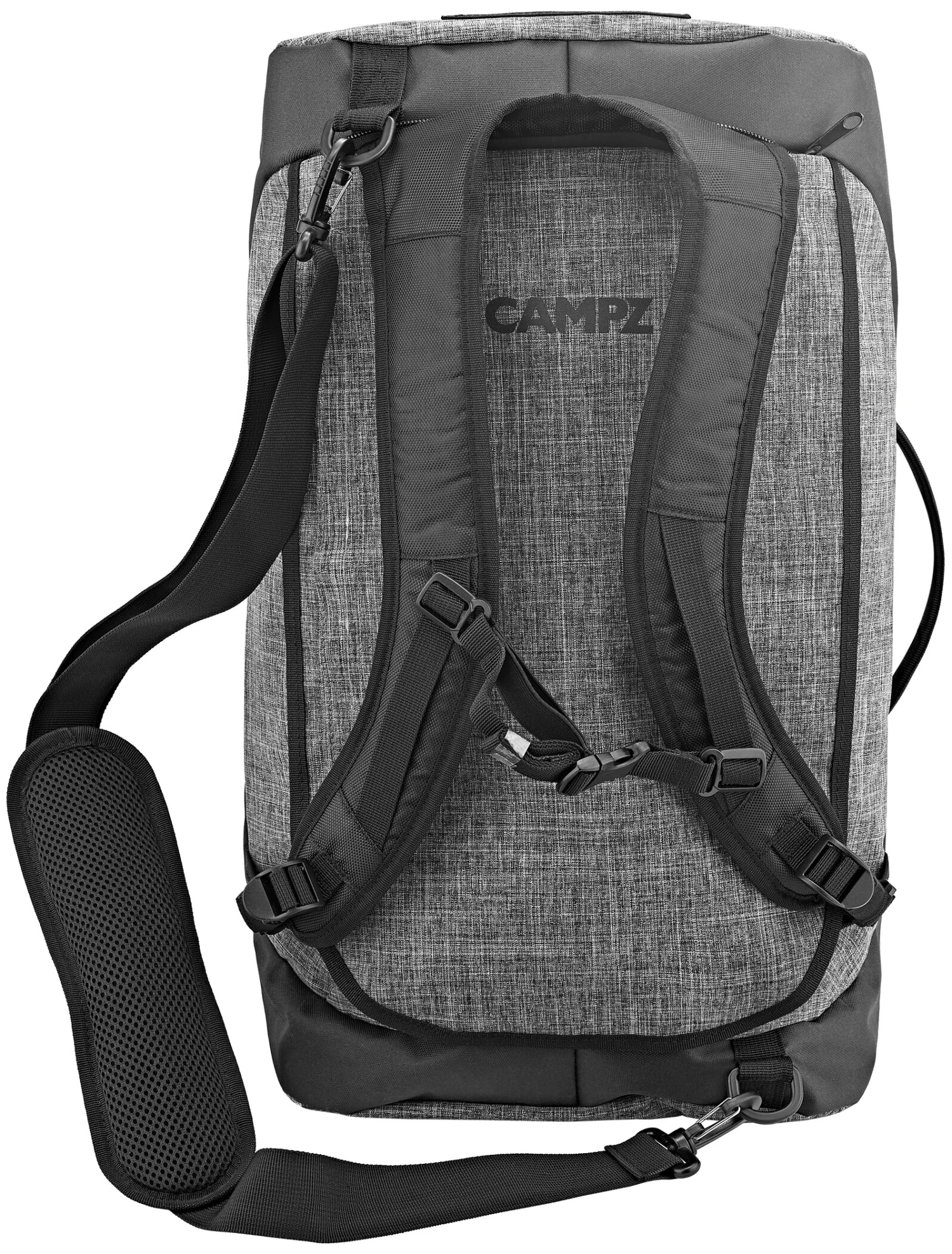 CAMPZ Cyclepet Duffel Bag 30l, gris 6 CAMPZ Cyclepet Duffel Bag 30l, gris – Image 6