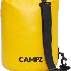 CAMPZ Sports Sac de compression étanche 15l, jaune/noir