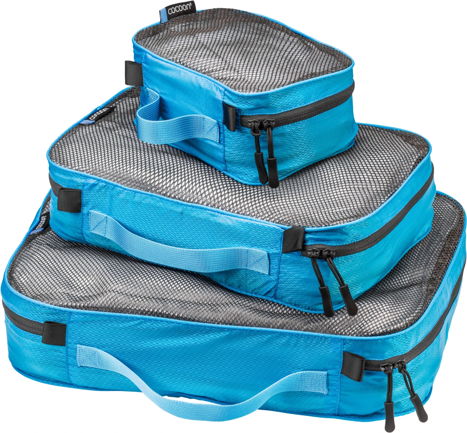 Cocoon Packing Cube Set Ultralight, bleu 1 Cocoon Packing Cube Set Ultralight, bleu