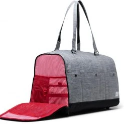Herschel Bennett Sac, gris 9 Herschel Bennett Sac, gris -Bagages Soldes herschel bennett duffle raven crosshatch 5 1