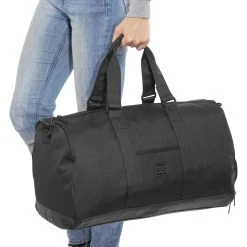Herschel Novel Sac, bleu -Bagages Soldes herschel novel duffle black black rubber 6 1