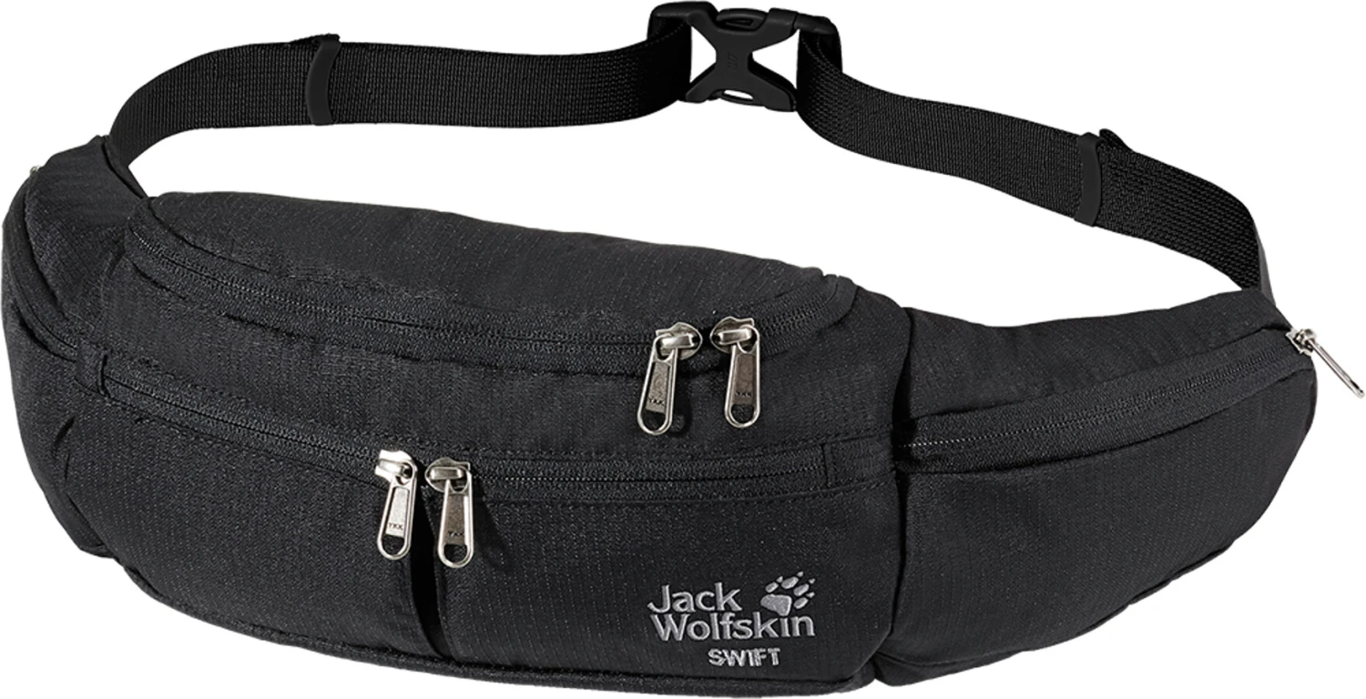 Jack Wolfskin Swift Sac banane, noir 1 Jack Wolfskin Swift Sac banane, noir