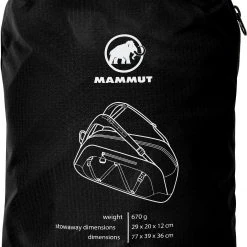 Mammut Cargo Light Sac à bandoulière 40l, noir 3 Mammut Cargo Light Sac à bandoulière 40l, noir -Bagages Soldes mammut cargo light shoulder bag 40l black 2