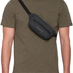 Mammut Classic Bumbag Mélange 2l, noir -Bagages Soldes mammut classic bumbag melange 2l black 3