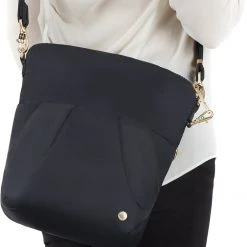 Pacsafe Citysafe CX Sac à bandoulière convertible, rouge -Bagages Soldes pacsafe citysafe cx convertible crossbody bag damen black 6