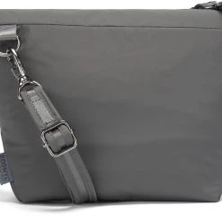 Pacsafe Citysafe CX ECONYL Sac à bandoulière convertible, gris -Bagages Soldes pacsafe citysafe cx convertible crossbody bag econyl storm 4 1