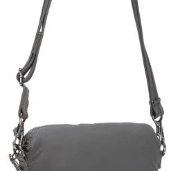 Pacsafe Citysafe CX ECONYL Sac à bandoulière convertible, gris -Bagages Soldes pacsafe citysafe cx convertible crossbody bag econyl storm 6 1