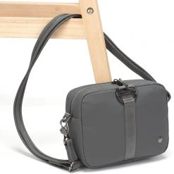 Pacsafe Citysafe CX ECONYL Sac à bandoulière, gris -Bagages Soldes pacsafe citysafe cx crossbody bag econyl storm 6