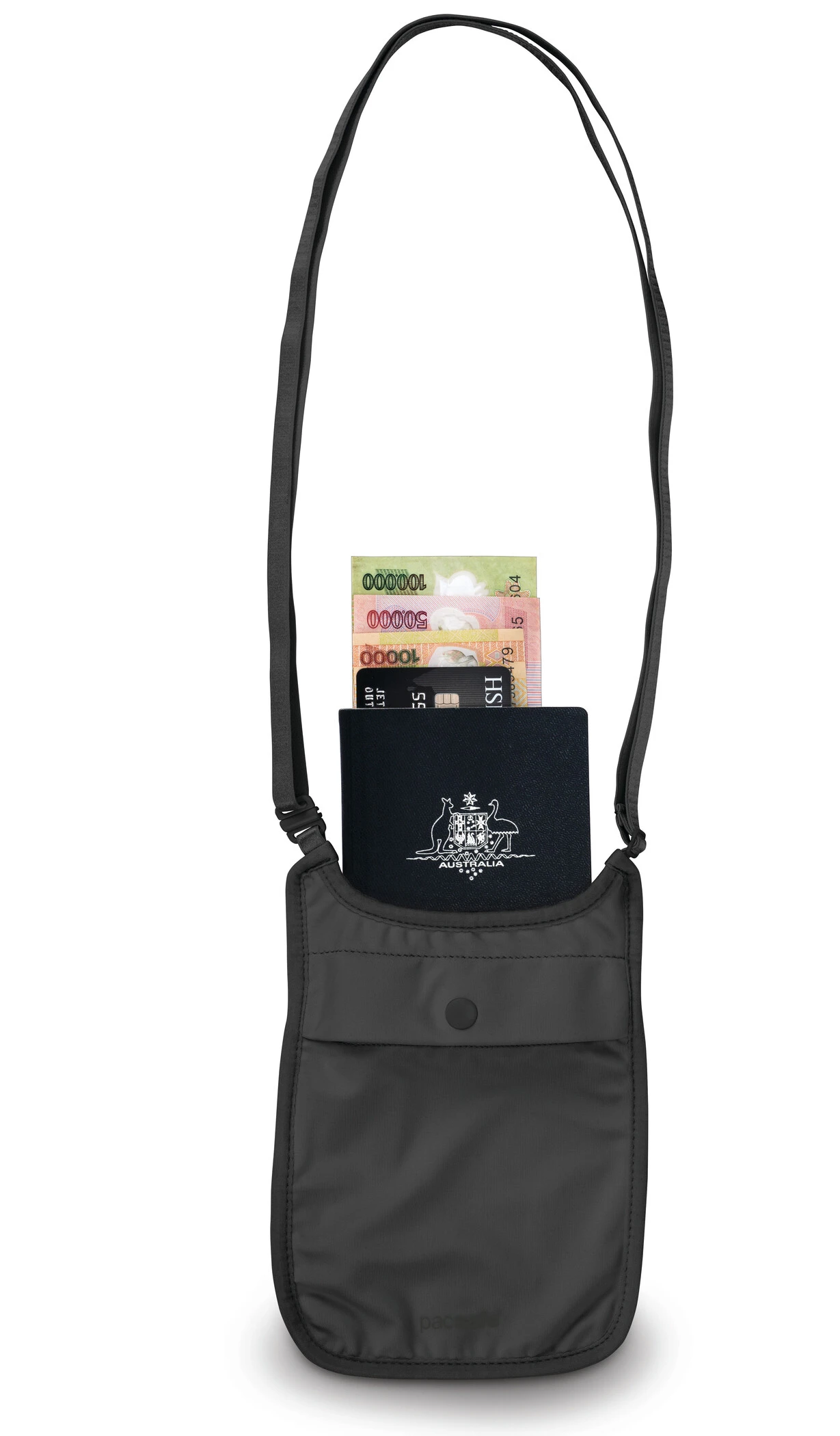 Pacsafe Coversafe S75 Pochette secrète de cou, rose 2 Pacsafe Coversafe S75 Pochette secrète de cou, rose – Image 2