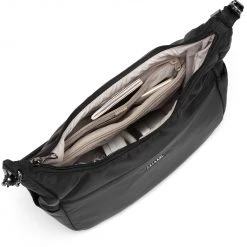 Pacsafe Cruise all day Sac à bandoulière, gris -Bagages Soldes pacsafe cruise all day crossbody bag black 5