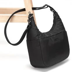 Pacsafe Cruise all day Sac à bandoulière, gris -Bagages Soldes pacsafe cruise all day crossbody bag black 6