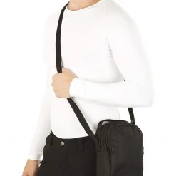 Pacsafe Metrosafe LS100 Sac à bandoulière, gris -Bagages Soldes pacsafe metrosafe ls100 crossbody bag black 4