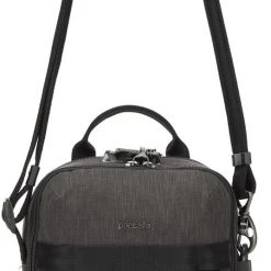 Pacsafe Metrosafe X Sac à bandoulière, gris/noir -Bagages Soldes pacsafe metrosafe x vertical crossbody bag carbon 2