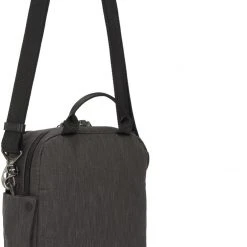 Pacsafe Metrosafe X Sac à bandoulière, gris/noir -Bagages Soldes pacsafe metrosafe x vertical crossbody bag carbon 5