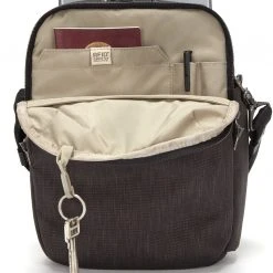 Pacsafe Metrosafe X Sac à bandoulière, gris/noir -Bagages Soldes pacsafe metrosafe x vertical crossbody bag carbon 6