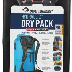 Sea to Summit Hydraulic Sac étanche avec baudrier 35l, jaune -Bagages Soldes sea to summit hydraulic dry pack with harness 35l black 3