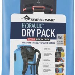 Sea to Summit Hydraulic Sac étanche avec harnais 65l, bleu 5 Sea to Summit Hydraulic Sac étanche avec harnais 65l, bleu -Bagages Soldes sea to summit hydraulic dry pack with harness 65l blue 3