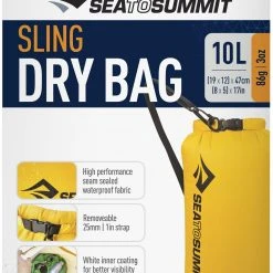 Sea to Summit Lightweight Sling Sac de compression étanche 10l, jaune -Bagages Soldes sea to summit lightweight sling dry bag 10l yellow 6