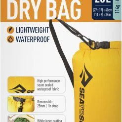 Sea to Summit Lightweight Sling Sac de compression étanche 20l, bleu -Bagages Soldes sea to summit lightweight sling dry bag 20l yellow 6