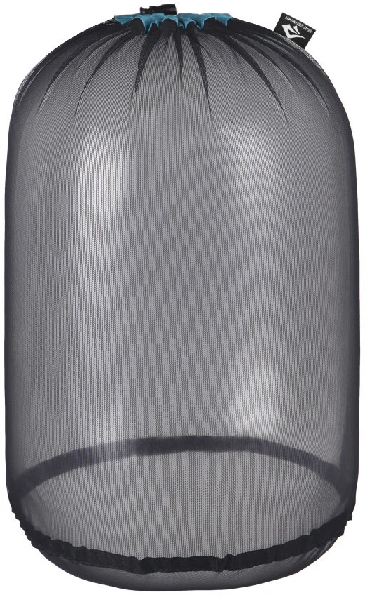 Sea to Summit Ultra Mesh Sacs de rangement M, noir/bleu 1 Sea to Summit Ultra Mesh Sacs de rangement M, noir/bleu