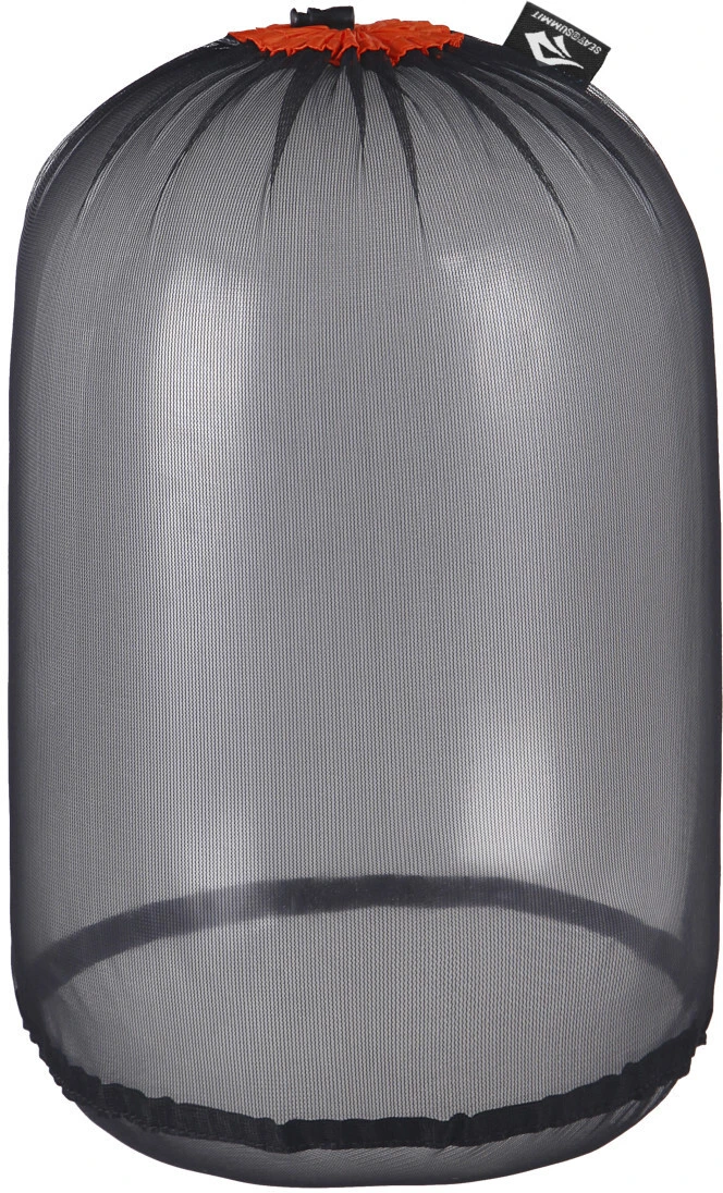 Sea to Summit Ultra Mesh Sacs de rangement S, noir/orange 1 Sea to Summit Ultra Mesh Sacs de rangement S, noir/orange