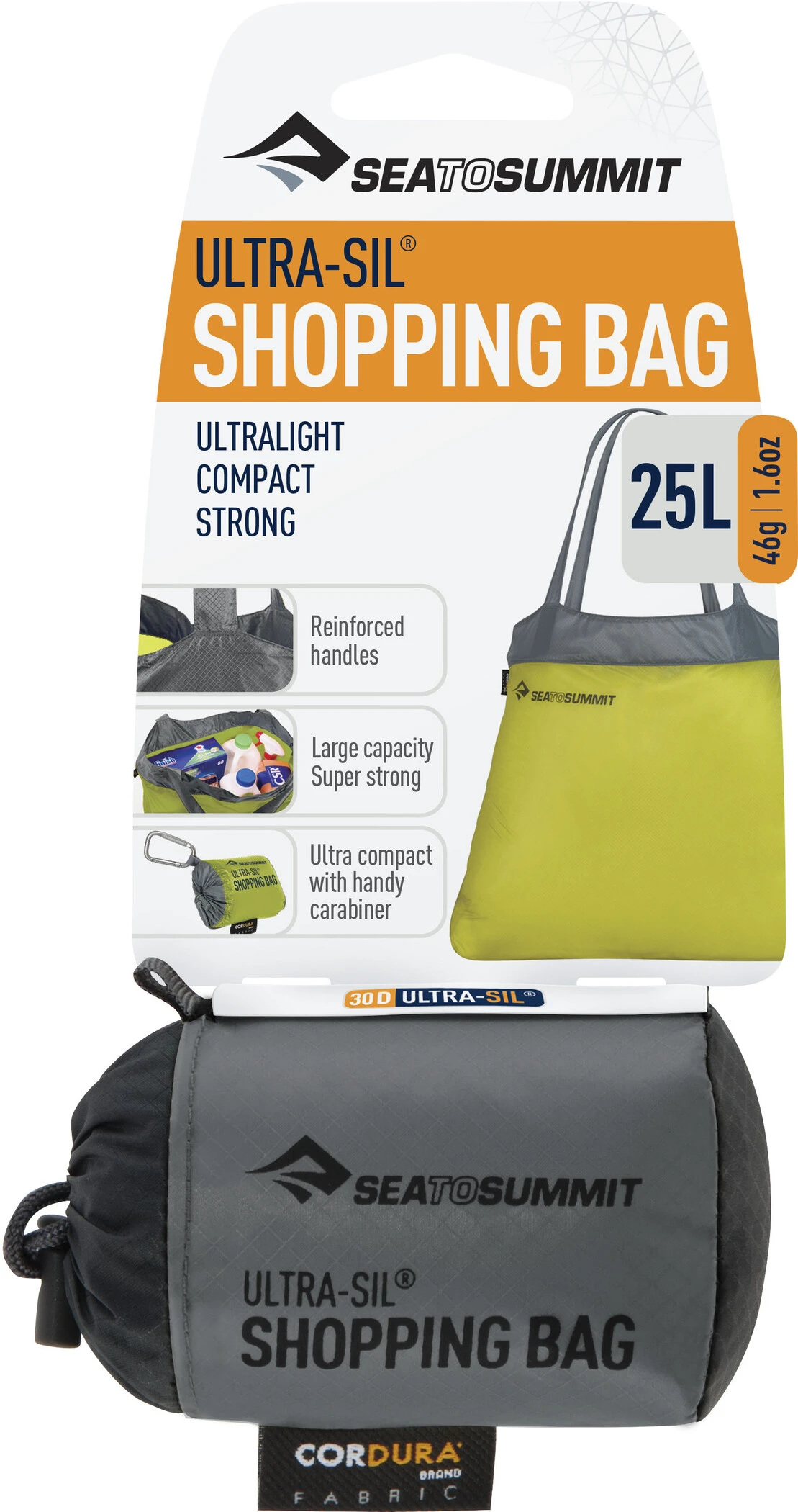 Sea to Summit Ultra-Sil Sac à main, noir 2 Sea to Summit Ultra-Sil Sac à main, noir – Image 2