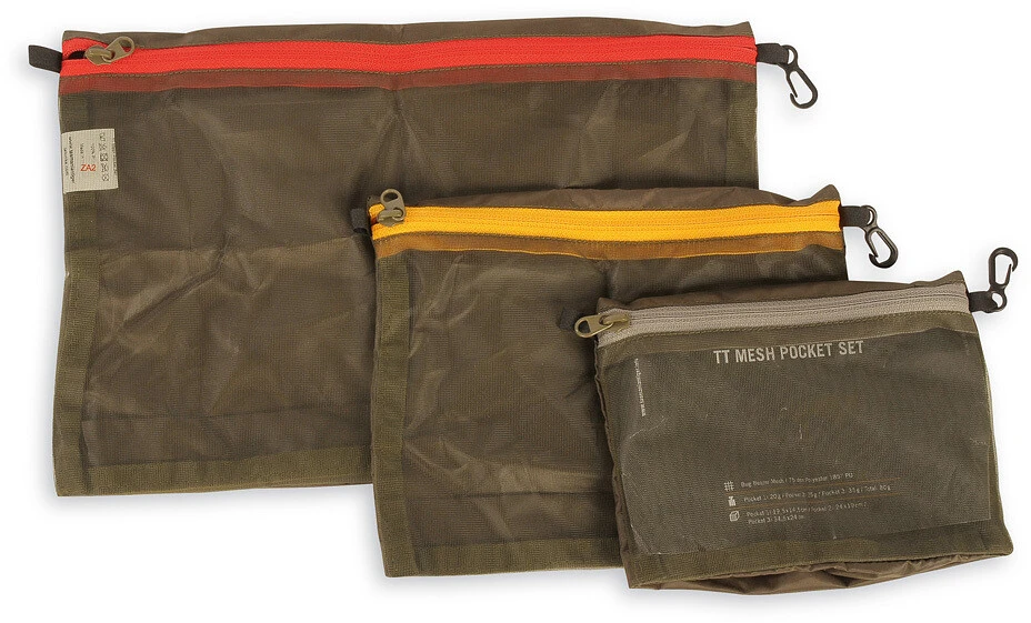 Tasmanian Tiger TT Kit Poche en maille, olive 1 Tasmanian Tiger TT Kit Poche en maille, olive