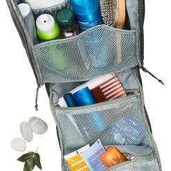 Tatonka DLX Trousse de toilette, rouge 5 Tatonka DLX Trousse de toilette, rouge -Bagages Soldes tatonka dlx washbag titan grey 3