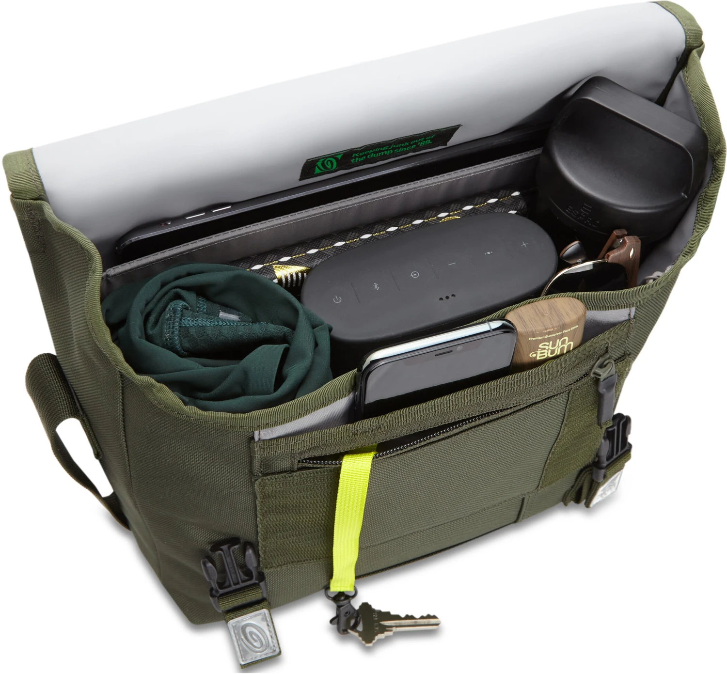 Timbuk2 Classic Sac en bandoulière, jaune 6 Timbuk2 Classic Sac en bandoulière, jaune – Image 6